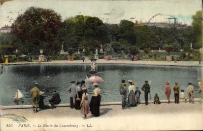 Paris — Le Bassin du Luxembourg — LL. n°456