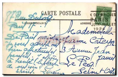 Paris — Le Bassin du Luxembourg — LL. n°456 — Verso