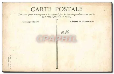 PARYŻ - Mały Pałac na Champs-Élysées — wydawca L. V. A. Photo, Paryż — Rewers