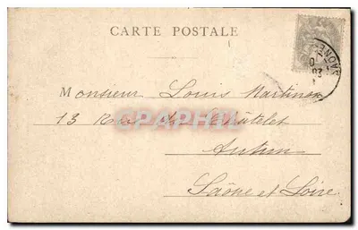 Paryż — Fontanna La Fontaine, Plac św. Sulpice — Rewers