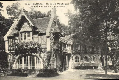 Paryż - Las Boulogne - Le Pré Catelan - Farma