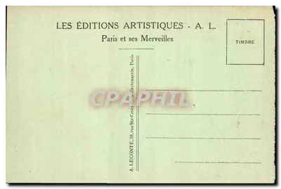 Parigi — Il Ponte Alexandre-III — A. L. — Verso