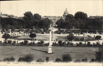 Paris — Le Jardin du Luxembourg — LL. n°290