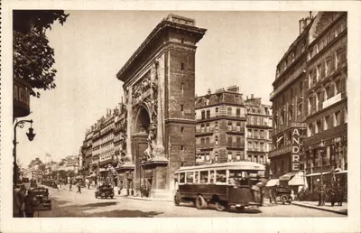 Porta Saint-Denis — Paris — Les Petits Tableaux de Paris