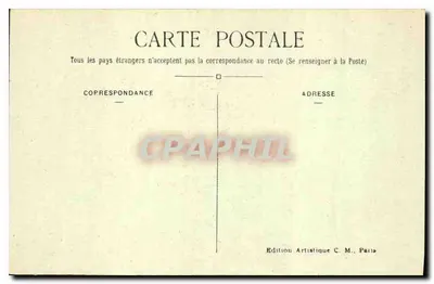 Paryż – Panorama Louwru – Nowe Ogrody Carrousel — C.M. n°171 — Rewers