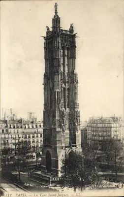 Paris — A Torre Saint-Jacques — LL. — n° 112