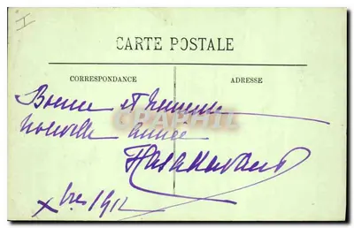 Paris — A Torre Saint-Jacques — LL. — n° 112 — Verso