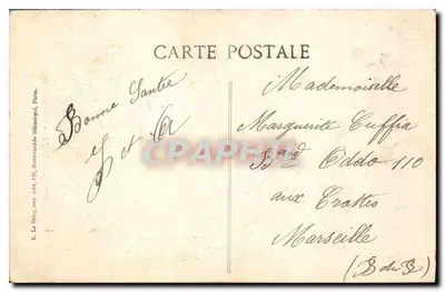 Paryż — Pomnik Republiki — E. Le Dole, n° 4252 — Rewers
