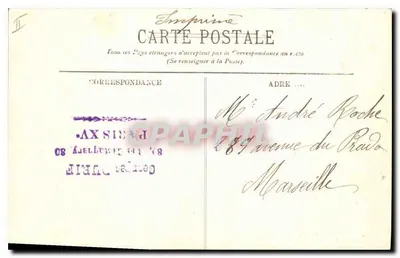 Paris — A Bolsa — LL. — Imp. LL. — Verso
