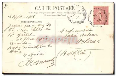 Paris — La Bourse — LL. n° 919 — Verso