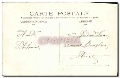 Parigi — Palazzo della Città — editore M. Martineau, n° 15 — Verso