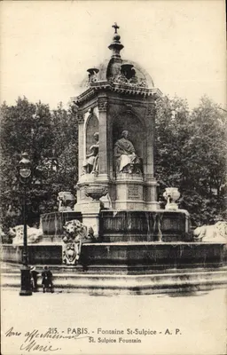 Fontanna św. Sulpicja — Paryż — A.P. 215