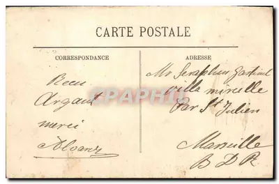PARIS. — Het Stadhuis. — LL. — N° 119 — Achterkant