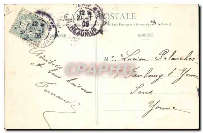 Paryż — Panthéon — A. Taride, Paryż — Rewers