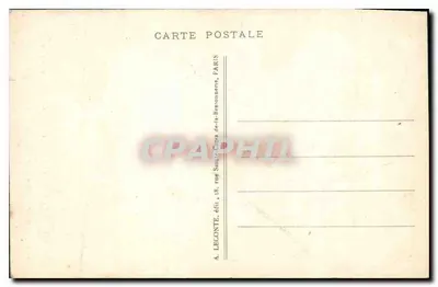 Parijs - De Grafsteen van de Onbekende Soldaat en de eeuwige vlam (Cenotaf) — A. LECONTE, Parijs — Achterkant