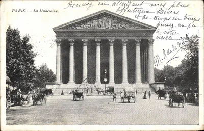 Paris — A Madeleine — Editor não identificado, número de série não visível