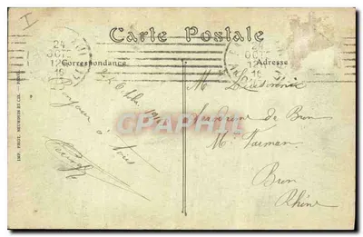 Paryż — León z Belfortu, autor A. Bartholdi — ND. Fot. — Rewers