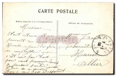 Paryż — Wielki Pałac, Champs-Élysées — wydawca nie widoczny, numer serii nie widoczny — Rewers