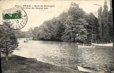 Paryż — Las Boulogne — Kąt Wielkiego Jeziora — n° 297