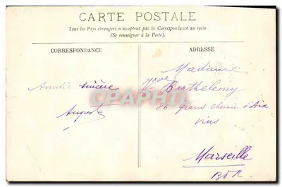 Paris — A Igreja de São Eustáquio — LL. n°738 — Verso
