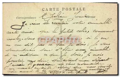 Paryż — Arc de Triomphe de l'Étoile — wydawca J. M. T. Paryż, nr 29 — Rewers
