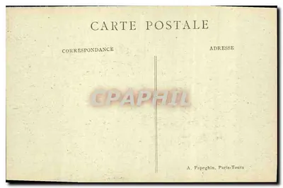 Paryż — Zbiór Placu Concordii z Sacré-Cœur w Montmartre i Operą — A. P. — Rewers