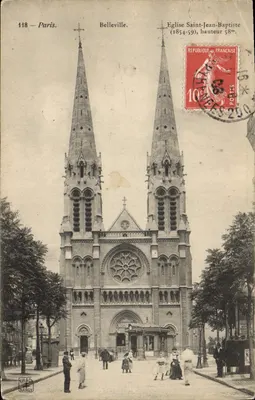 Igreja de São João Batista — Belleville, Paris — RHAC Nancy, n°118