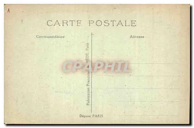 PARYŻ — Arc de Triomphe — Arc of Triumph — Wydawca HÉDÉ, Paryż — Rewers