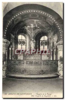 Abadia de Saint-Denis — Capela da Virgem (Capela de Dagobert) — LL. — n°70