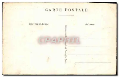 L'Hotel de Ville — Parigi — Editore: Établissement Communal et Papetin, Parigi — Verso