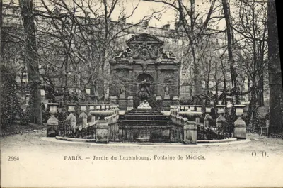 Paris — Jardin du Luxembourg, Fontaine de Médicis — n° 2664