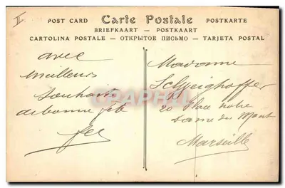 Parijs — De Boulevard des Italiens — ND Phot. — Achterkant