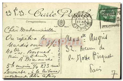 Paris — A Igreja Saint-Séverin — LL — Verso