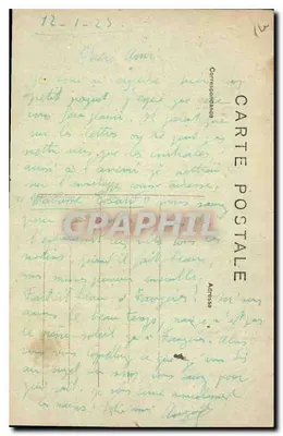Parigi — Bois de Boulogne — La Grotta e l'Étang dei Nenuphar — n°49 — Verso