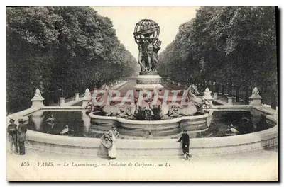 Paryż - Łuk Paryski - Fontanna Carpeaux — LL. nr 155