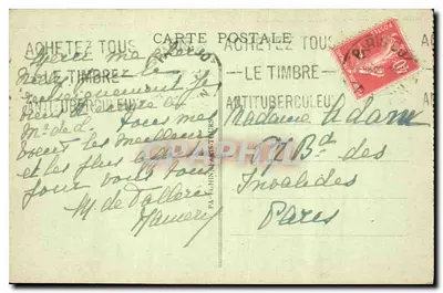 Paris - Sagrado Coração de Montmartre e funicular — A.P. n°463 — Verso