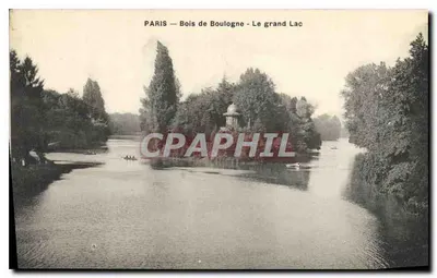 Paris — Bois de Boulogne — Le grand Lac