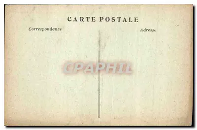 Parijs — La Cour du Carrousel en het Arc de Triomphe opgericht in 1806 — J. M. T. Parijs — Achterkant
