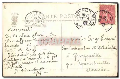 Paryż — Las Boulogne — Jezioro Saint-James — J. L. C. — Rewers