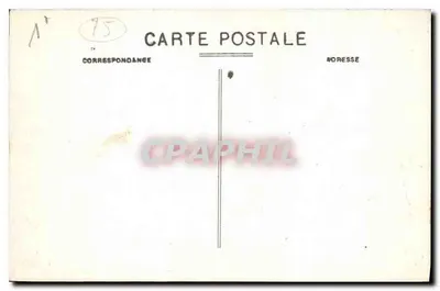 Paryż - Panthéon i Statua J.-J. Rousseau — F. E. PARIS — Rewers
