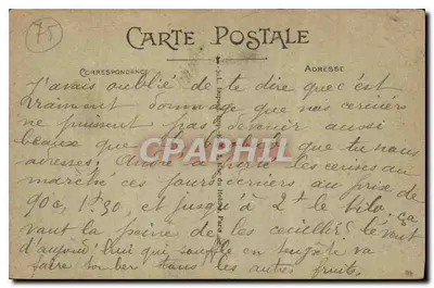 Paryż — Arc de Triomphe du Carrousel — L. D. — Rewers
