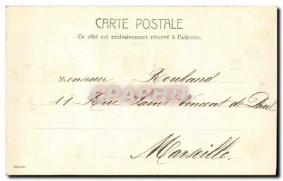 Parijs - Dôme des Invalides — M.C. Charponties, Hôtel des Invalides, Parijs — Achterkant