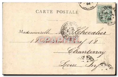 Paris — A Madeleine — Editor: T. Effectueux, Paris — Verso