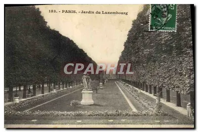 Ogród Luksemburgu — Paryż — wydawca anonimowy, nr 153