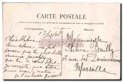 PARIS — Buttes-Chaumont — Pod Mostem Wieszczy — Sklepy Bénin — Rewers