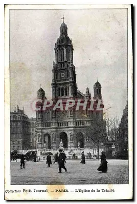 Paris — A Igreja da Trindade — Coleção Petit Journal