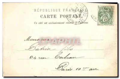 PARIS — Palac Instytutu — P. L. Nr 38. — Rewers