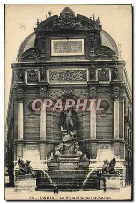 Paryż - Fontanna Świętego Michała — n° 82