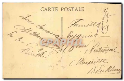 PARIS - Najświętsza Anna — Widok z mostu Pont-au-Double — wydawca nie widoczny, nr serii 4102 — Rewers