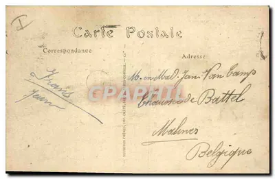 PARIS — L'Hotel de Ville — Il Municipio — JND Hot. — N°18 — Verso